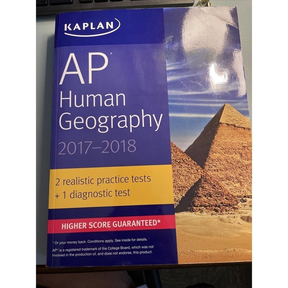 AP Human Geography 2017-2018 (Kaplan Test Prep), Kelly Swanson, Used; Ve…